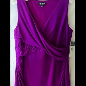 NWT- Purple dress - Lauren Ralph Lauren